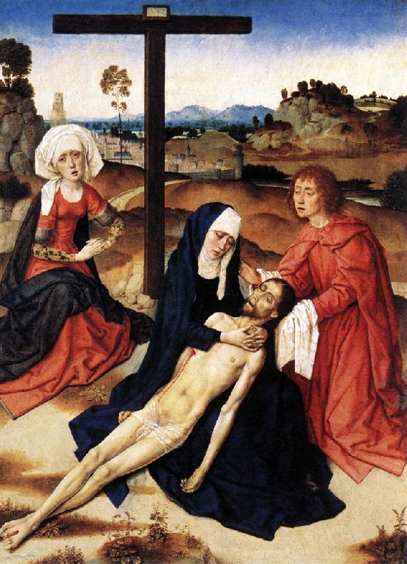 BOUTS, Dieric the Elder The Lamentation of Christ fg oil painting image